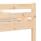 vidaXL Estructura de cama madera maciza 150x200 cm vidaXL Estructura de cama madera maciza 150x200 cm