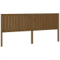 vidaXL Cabecero de cama madera maciza pino marrón miel 205,5x4x100 cm vidaXL Cabecero de cama madera maciza pino marrón miel 205,5x4x100 cm