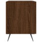 vidaXL Mesita de noche madera de ingeniería marrón roble 40x35x47,5 cm