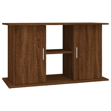vidaXL Soporte de acuario madera ingeniería marrón roble 101x41x58 cm
