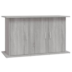vidaXL Soporte para acuario madera ingeniería gris Sonoma 101x41x58 cm