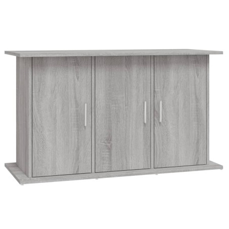 vidaXL Soporte para acuario madera ingeniería gris Sonoma 101x41x58 cm