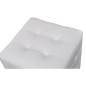 vidaXL Taburetes cubo blancos vidaXL Taburetes cubo blancos