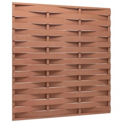 vidaXL Panel de valla WPC marrón 170x180 cm