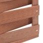 vidaXL Panel de valla WPC marrón 170x180 cm vidaXL Panel de valla WPC marrón 170x180 cm