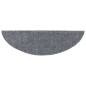 vidaXL Alfombrillas de escaleras autoadhesivas 5 uds gris 56x17x3 cm vidaXL Alfombrillas de escaleras autoadhesivas 5 uds gris 56x17x3 cm