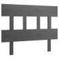 vidaXL Cabecero de cama madera maciza de pino gris 78,5x3x81 cm vidaXL Cabecero de cama madera maciza de pino gris 78,5x3x81 cm
