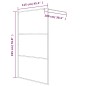 vidaXL Mampara de ducha vidrio ESG transparente blanco 115x195 cm vidaXL Mampara de ducha vidrio ESG transparente blanco 115x195 cm