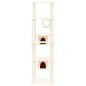 vidaXL Rascador para gatos con postes de sisal crema 169 cm vidaXL Rascador para gatos con postes de sisal crema 169 cm