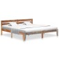 vidaXL Estructura de cama de madera maciza de sheesham 200x200 cm