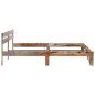 vidaXL Estructura de cama de madera maciza de sheesham 200x200 cm