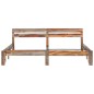 vidaXL Estructura de cama de madera maciza de sheesham 200x200 cm