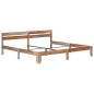 vidaXL Estructura de cama de madera maciza de sheesham 200x200 cm