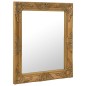 vidaXL Espejo de pared estilo barroco dorado 50x60 cm vidaXL Espejo de pared estilo barroco dorado 50x60 cm