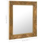 vidaXL Espejo de pared estilo barroco dorado 50x60 cm vidaXL Espejo de pared estilo barroco dorado 50x60 cm