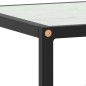 vidaXL Mueble para TV negro con vidrio de mármol blanco 120x40x40 cm vidaXL Mueble para TV negro con vidrio de mármol blanco 120x40x40 cm