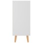 vidaXL Aparador de madera contrachapada blanco 90x30x72 cm vidaXL Aparador de madera contrachapada blanco 90x30x72 cm