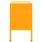 vidaXL Mueble para TV de acero amarillo mostaza 105x35x50 cm vidaXL Mueble para TV de acero amarillo mostaza 105x35x50 cm