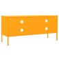 vidaXL Mueble para TV de acero amarillo mostaza 105x35x50 cm vidaXL Mueble para TV de acero amarillo mostaza 105x35x50 cm
