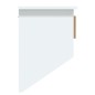 vidaXL Armario pared ganchos madera contrachapada blanco 80x24x35,5 cm vidaXL Armario pared ganchos madera contrachapada blanco 80x24x35,5 cm