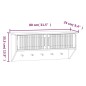 vidaXL Armario pared ganchos madera contrachapada blanco 80x24x35,5 cm vidaXL Armario pared ganchos madera contrachapada blanco 80x24x35,5 cm