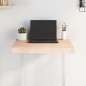 vidaXL Tablero de mesa madera maciza borde natural 60x40x(2-6) cm vidaXL Tablero de mesa madera maciza borde natural 60x40x(2-6) cm