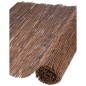 Nature Valla cañizo de jardín de sauce 1x3 m 10 mm de grosor Nature Valla cañizo de jardín de sauce 1x3 m 10 mm de grosor