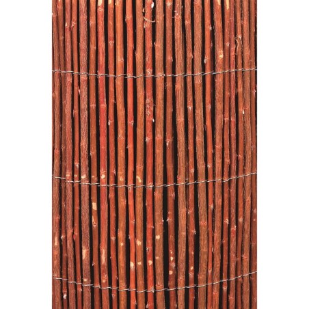 Nature Valla cañizo de jardín de sauce 1x3 m 10 mm de grosor