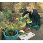 Draper Tools Banquito reclinatorio de jardinería hierro verde 64970 Draper Tools Banquito reclinatorio de jardinería hierro verde 64970
