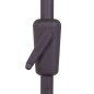 Madison Sombrilla Flores Luxe redonda 300 cm gris topo Madison Sombrilla Flores Luxe redonda 300 cm gris topo