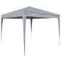 HI Carpa para fiestas plegable gris 3x3 m HI Carpa para fiestas plegable gris 3x3 m