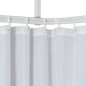 Sealskin Juego de rieles para cortina de ducha Easy-Roll blanco Sealskin Juego de rieles para cortina de ducha Easy-Roll blanco