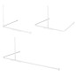 Sealskin Juego de rieles para cortina de ducha Easy-Roll blanco Sealskin Juego de rieles para cortina de ducha Easy-Roll blanco