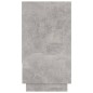 vidaXL Aparador de madera contrachapada gris hormigón 70x41x75 cm vidaXL Aparador de madera contrachapada gris hormigón 70x41x75 cm