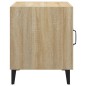 vidaXL Mesita de noche madera contrachapada color roble Sonoma vidaXL Mesita de noche madera contrachapada color roble Sonoma