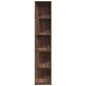 vidaXL Mueble esquina madera contrachapada marrón roble 33x33x164,5cm vidaXL Mueble esquina madera contrachapada marrón roble 33x33x164,5cm
