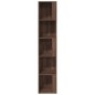vidaXL Mueble esquina madera contrachapada marrón roble 33x33x164,5cm vidaXL Mueble esquina madera contrachapada marrón roble 33x33x164,5cm