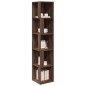 vidaXL Mueble esquina madera contrachapada marrón roble 33x33x164,5cm vidaXL Mueble esquina madera contrachapada marrón roble 33x33x164,5cm