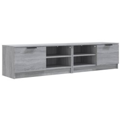 vidaXL Muebles para TV 2 uds contrachapado gris Sonoma 80x35x36,5 cm
