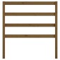 vidaXL Cabecero de cama madera maciza de pino marrón miel 81x4x100 cm vidaXL Cabecero de cama madera maciza de pino marrón miel 81x4x100 cm