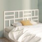 vidaXL Cabecero de cama madera maciza de pino blanco 186x4x104 cm vidaXL Cabecero de cama madera maciza de pino blanco 186x4x104 cm