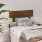 vidaXL Cabecero de cama madera maciza de pino marrón miel 78,5x3x81 cm vidaXL Cabecero de cama madera maciza de pino marrón miel 78,5x3x81 cm
