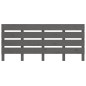 vidaXL Cabecero de cama madera maciza de pino gris 160x3x80 cm vidaXL Cabecero de cama madera maciza de pino gris 160x3x80 cm