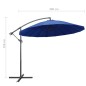 vidaXL Sombrilla colgante con palo de aluminio azul 3 m vidaXL Sombrilla colgante con palo de aluminio azul 3 m