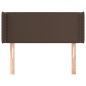 vidaXL Cabecero de cuero sintético marrón 83x16x78/88 cm vidaXL Cabecero de cuero sintético marrón 83x16x78/88 cm