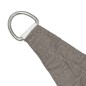 vidaXL Toldo de vela trapezoidal tela oxford gris taupe 3/4x3 m