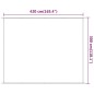 vidaXL Toldo vertical tela oxford verde claro 300x420 cm vidaXL Toldo vertical tela oxford verde claro 300x420 cm