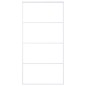 vidaXL Puerta corredera ESG vidrio y aluminio blanca 102,5x205 cm vidaXL Puerta corredera ESG vidrio y aluminio blanca 102,5x205 cm