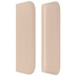 vidaXL Cabecero de cuero sintético color capuchino 103x16x78/88 cm vidaXL Cabecero de cuero sintético color capuchino 103x16x78/88 cm