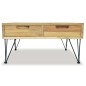 vidaXL Mesa de centro 80x80x40 cm madera de teca maciza vidaXL Mesa de centro 80x80x40 cm madera de teca maciza
